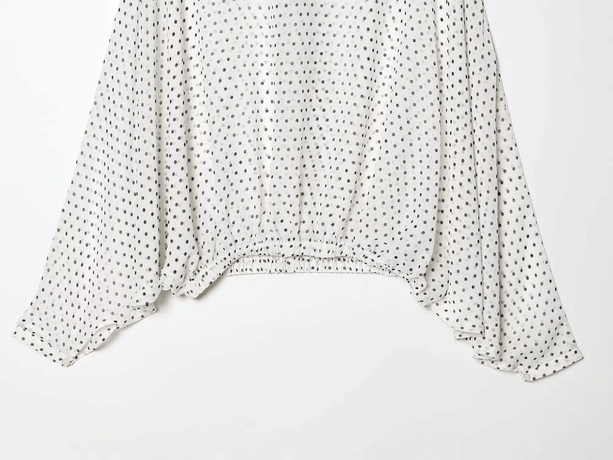 HH Women Vintage Polka Dot Skirt Sets Long Sleeve Bow Tie Shirt Loose A-line Skirt 2026 Spring Casual Vacation Beach Outfits