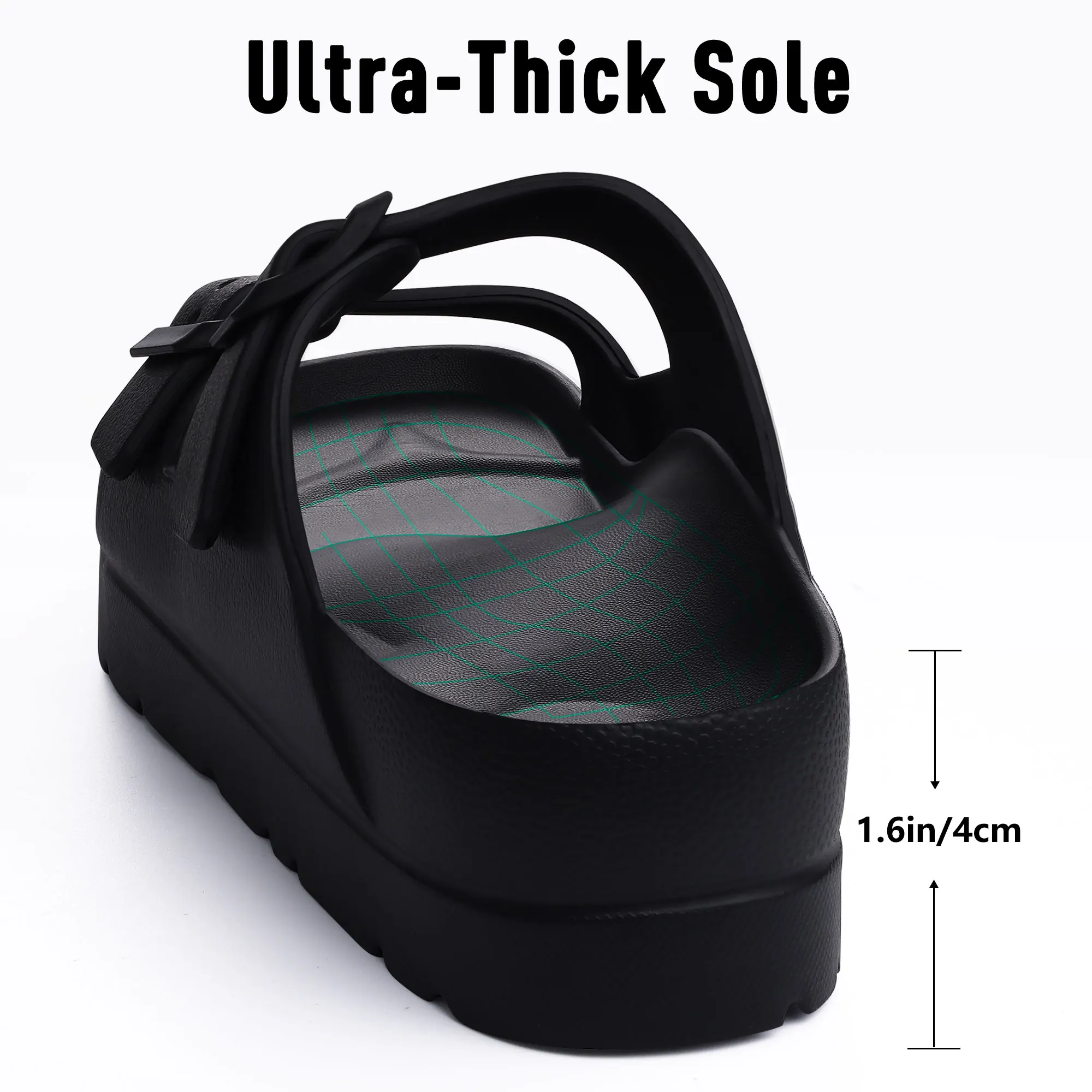 KIDMI New Fashion Women Sandals Comfortable Women's Slippers High Quality EVA Women Flip-flops Nonslip Soft Integrated Slippers