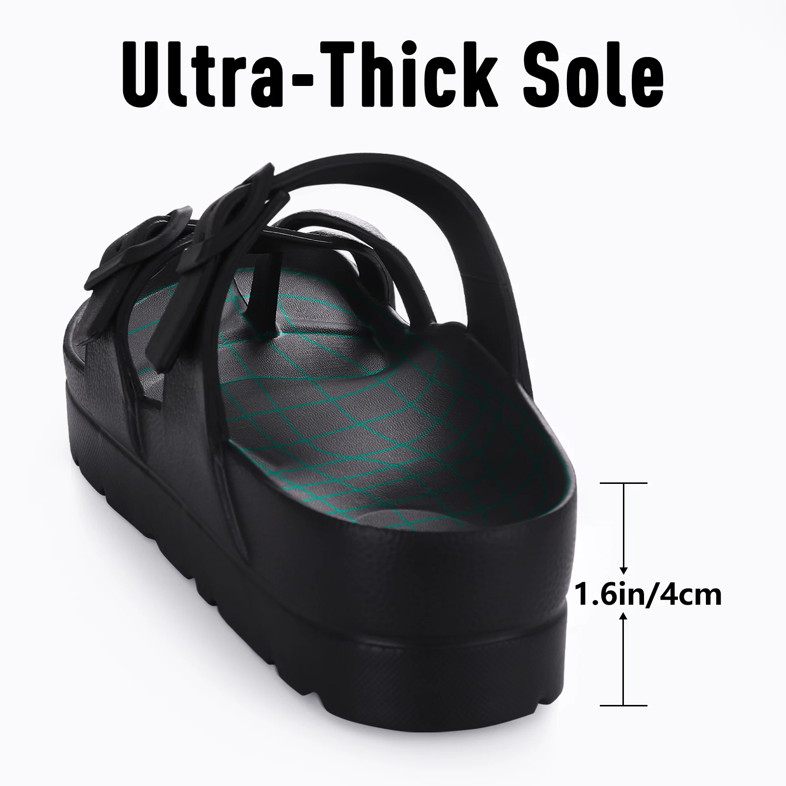 KIDMI New Fashion Women Sandals Comfortable Women's Slippers High Quality EVA Women Flip-flops Nonslip Soft Integrated Slippers