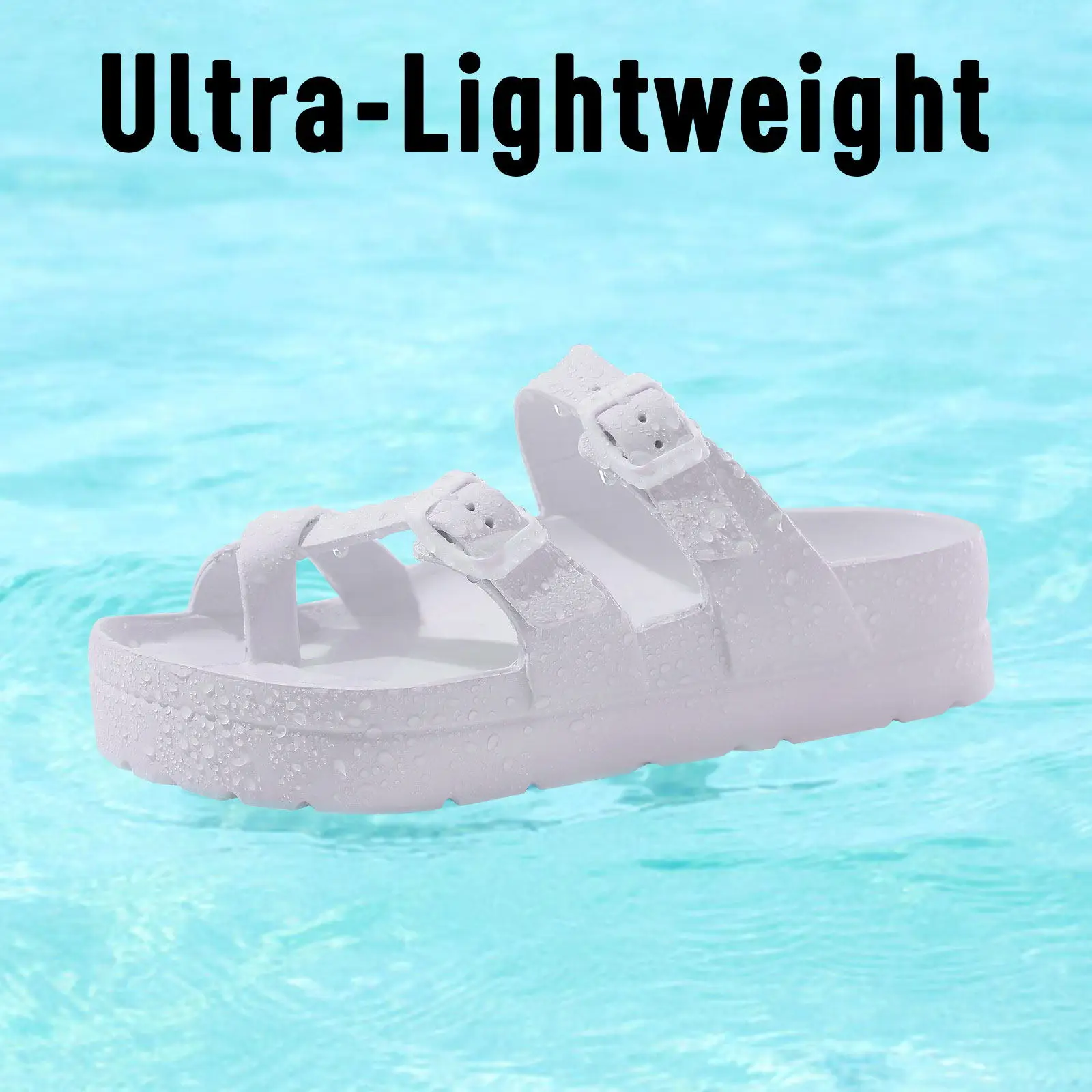 KIDMI New Fashion Women Sandals Comfortable Women's Slippers High Quality EVA Women Flip-flops Nonslip Soft Integrated Slippers