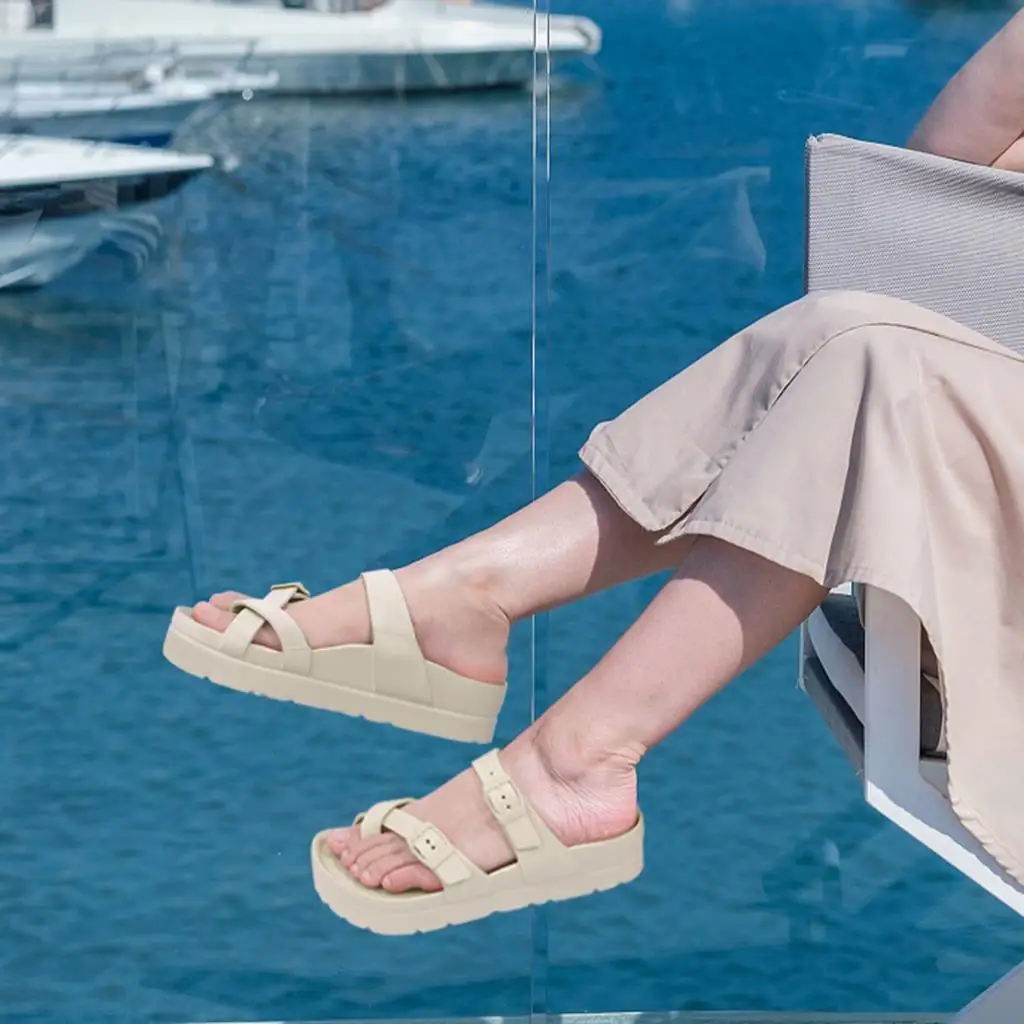KIDMI New Fashion Women Sandals Comfortable Women's Slippers High Quality EVA Women Flip-flops Nonslip Soft Integrated Slippers