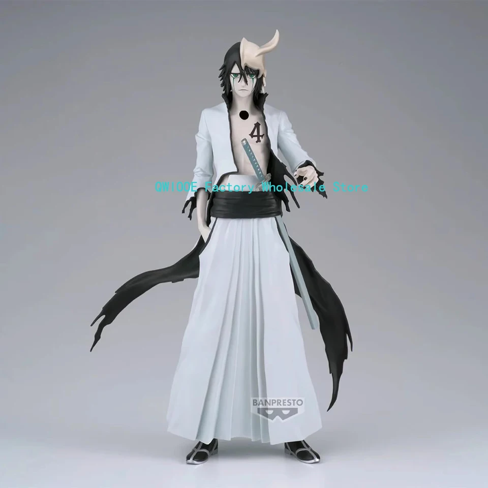 Original Genuine Bandai MAXIMATIC Bleach 22cm ULQUIORRA CIFER Action Figure PVC Collection Model Toys Gifts QWIOOE Wholesale