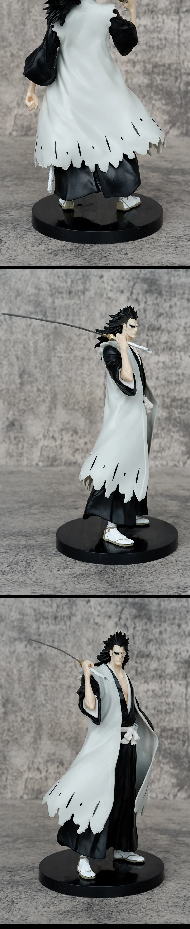 18.5cm Anime BLEACH Kuchiki Rukia Action Figure Collectible Model Toys Japanese Dolls Desktop Decorations PVC Standing Figures