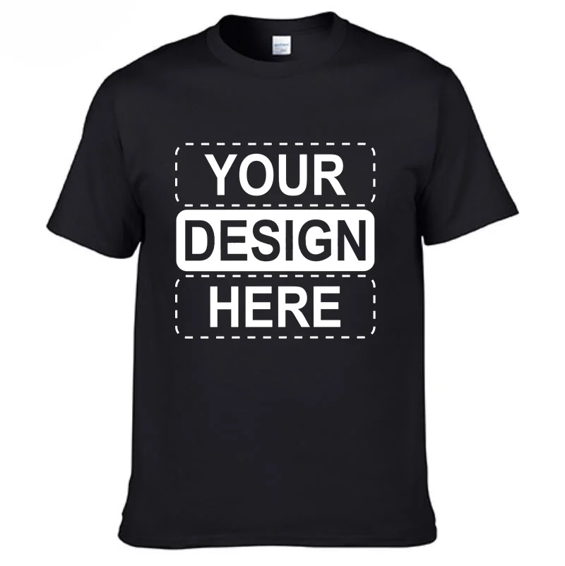 New Customized Printed Leisure T Shirt Harajuku Women Tee DIY Your Like Photo Or Logo T-shirt Fashion Custom Men Tops Tshirt