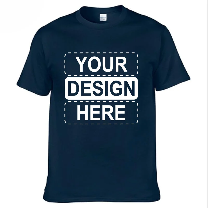 New Customized Printed Leisure T Shirt Harajuku Women Tee DIY Your Like Photo Or Logo T-shirt Fashion Custom Men Tops Tshirt