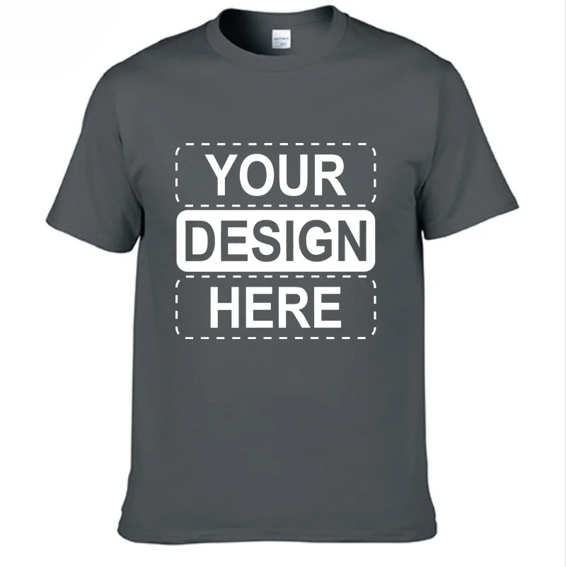 New Customized Printed Leisure T Shirt Harajuku Women Tee DIY Your Like Photo Or Logo T-shirt Fashion Custom Men Tops Tshirt