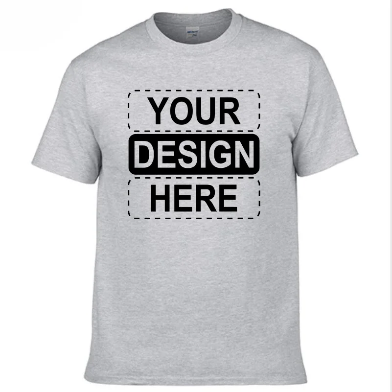 New Customized Printed Leisure T Shirt Harajuku Women Tee DIY Your Like Photo Or Logo T-shirt Fashion Custom Men Tops Tshirt