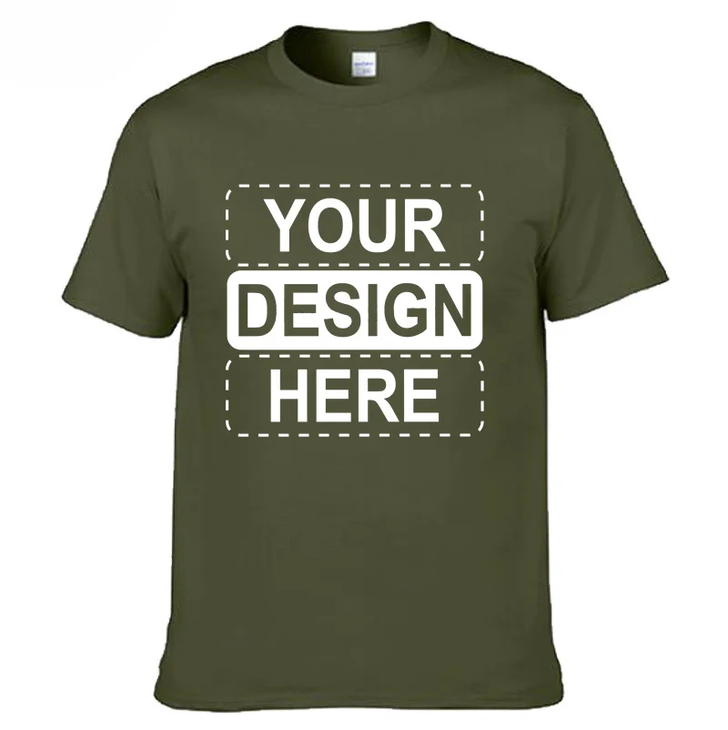 New Customized Printed Leisure T Shirt Harajuku Women Tee DIY Your Like Photo Or Logo T-shirt Fashion Custom Men Tops Tshirt