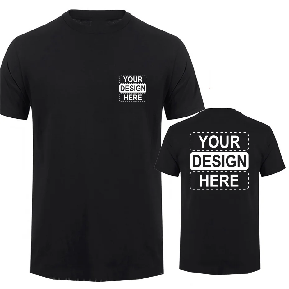 New Customized Printed Leisure T Shirt Harajuku Women Tee DIY Your Like Photo Or Logo T-shirt Fashion Custom Men Tops Tshirt