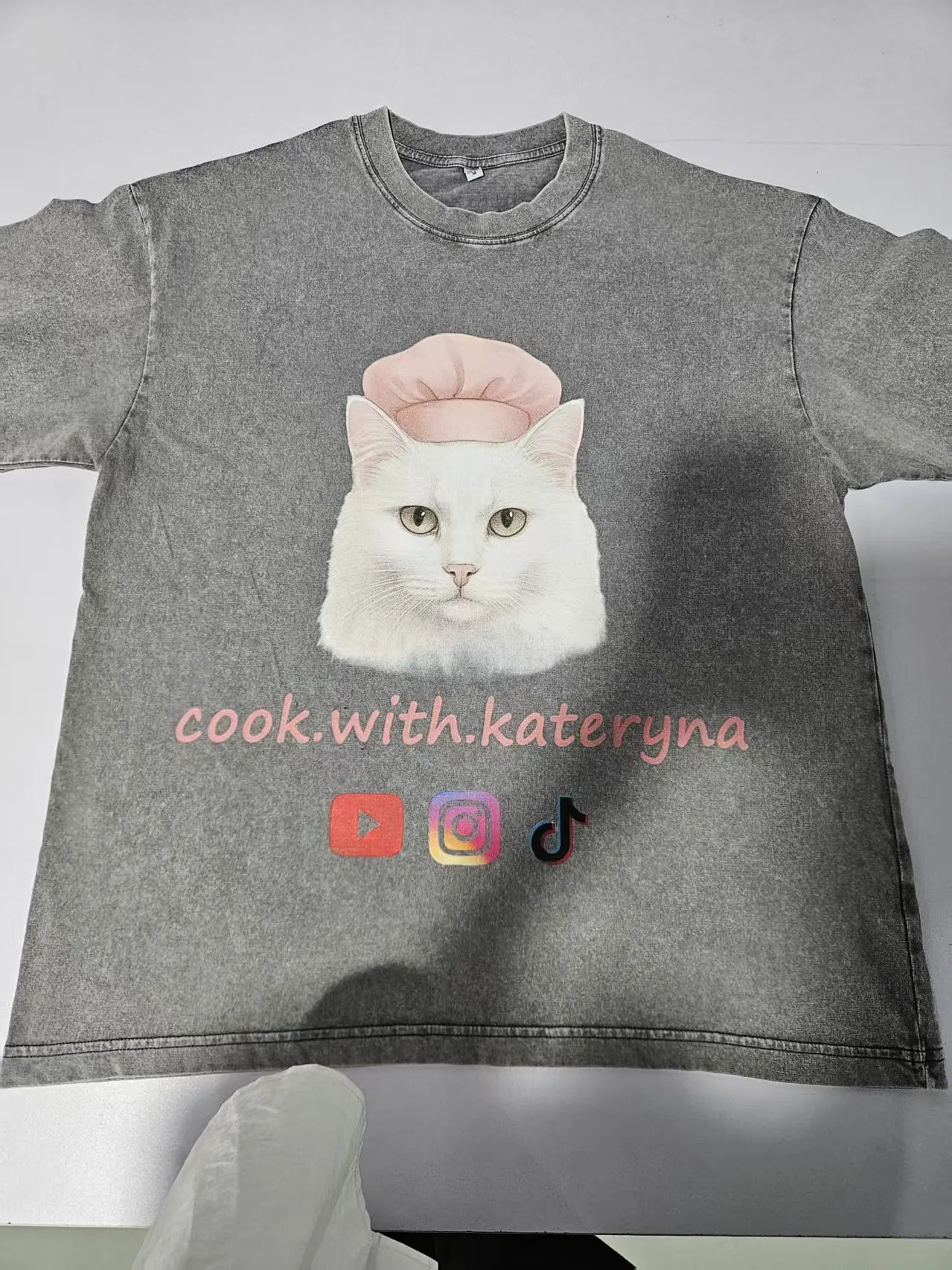 Customized T Shirt DTG Printing 300GSM 100% Cotton Mens T-shirts High Quality Loose Casual Women Tees Personalized Top Workwear
