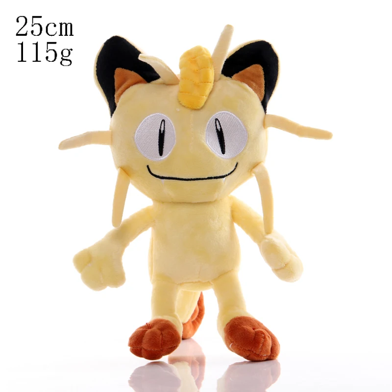 Cute Pikachu Plush Toy Pokemon Charmander Squirtle Bulbasaur Stuffed Doll Eevee Scorbunny Gengar Snorlax Christmas Gifts