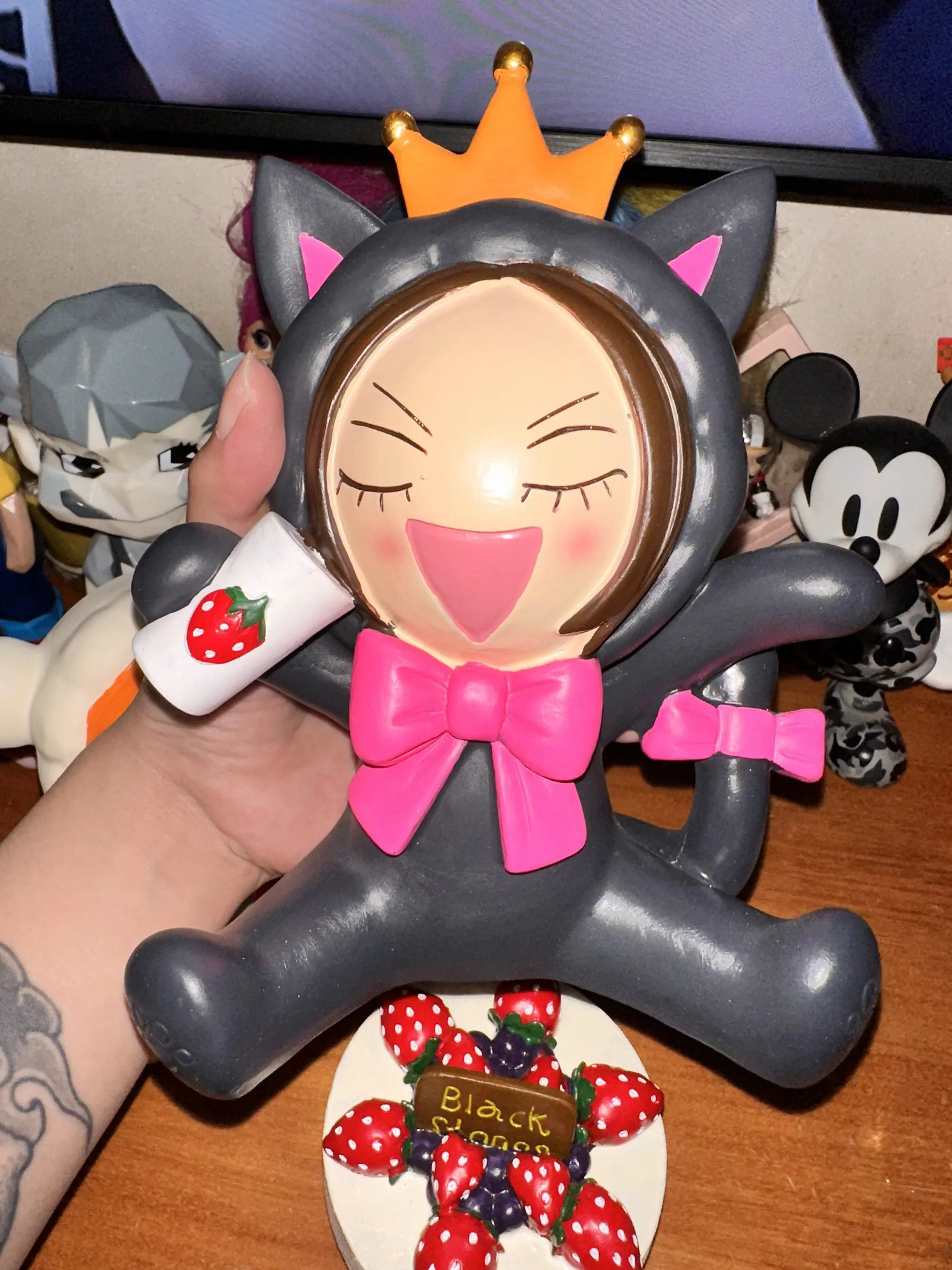 Anime NANA Figure Oosaki Nana Komatsu Nana Cake Decor Resin Ornament Desktop Display Birthday Gift Collection For Anime Fans