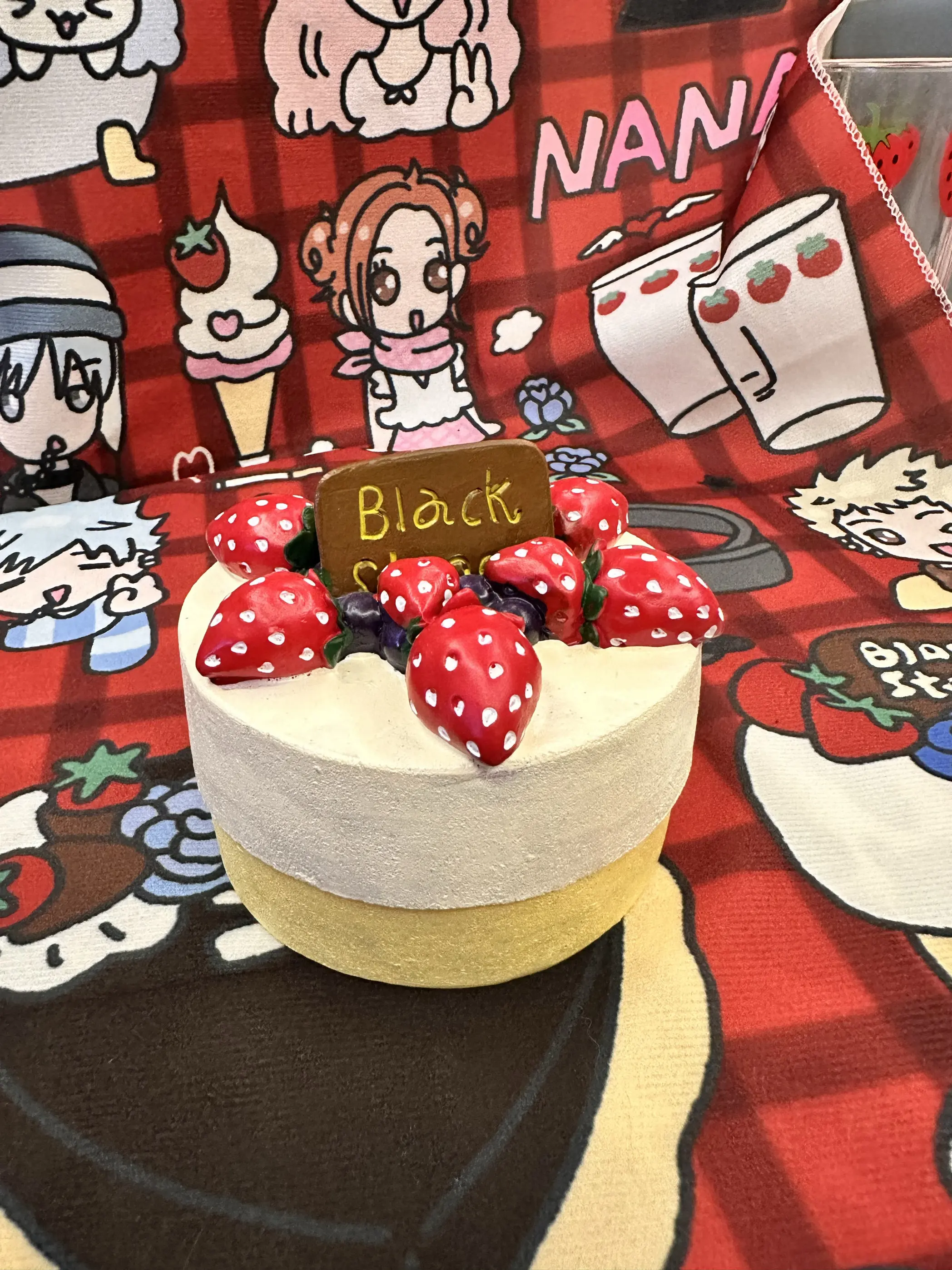 Anime NANA Figure Oosaki Nana Komatsu Nana Cake Decor Resin Ornament Desktop Display Birthday Gift Collection For Anime Fans