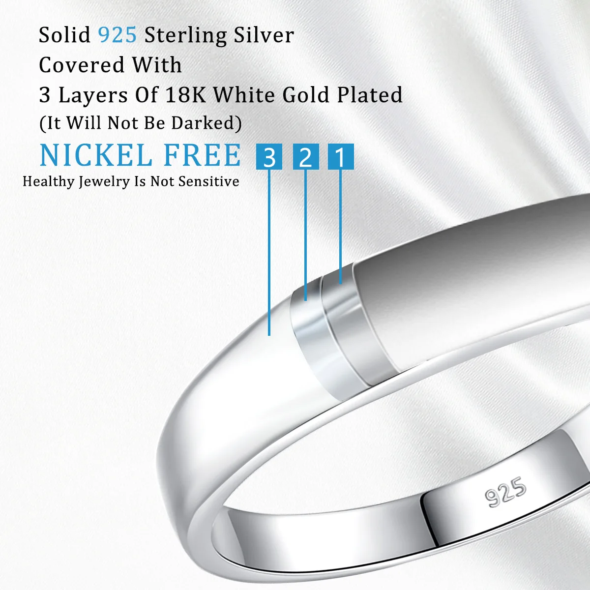 2 Carat Moissanite Rings For Men 925 Sterling Silver White Gold Plated Engagement Wedding Mens Jewellery 2025 Trend Gift Male