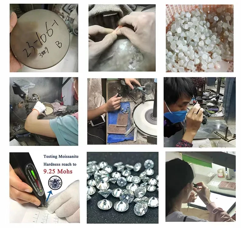 COSFIX 0.1-13ct Rare Pear Cut Moissanite Loose Stone Real D Color VVS1 Lab Grown Super White Certified Pear Moissanite Diamonds