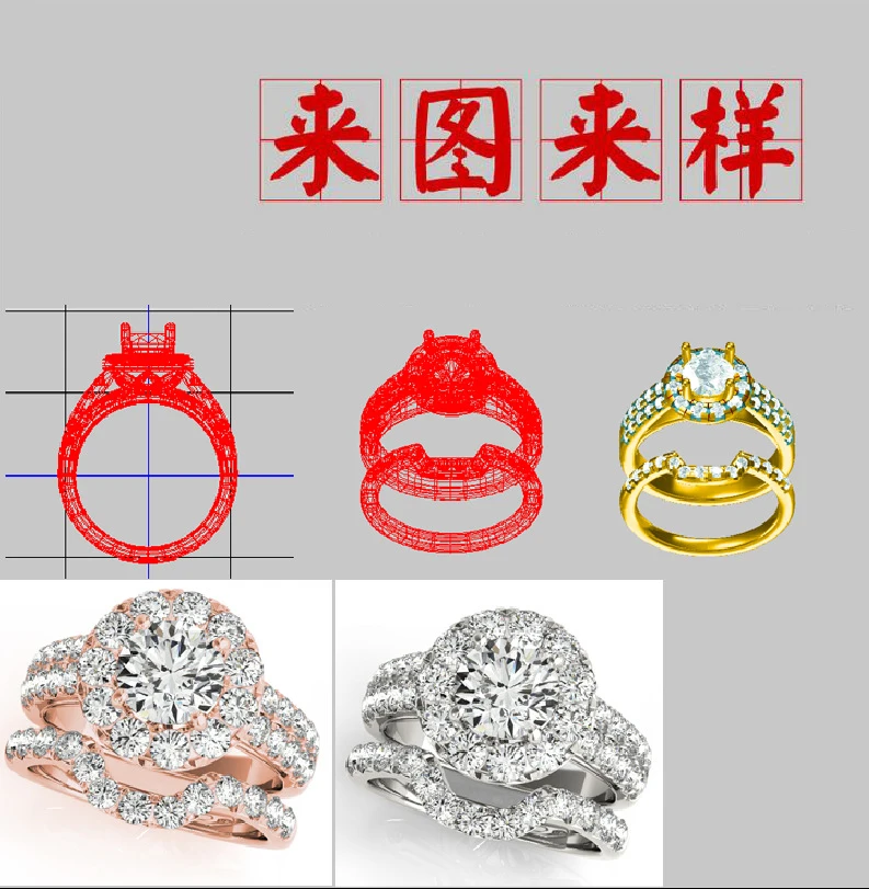 COSFIX Round Cut Moissanite Rings For Women 0.1ct-5ct Women Moissanite Row Ring Luxury 2023 Women's Full Moissanite Ring Gift