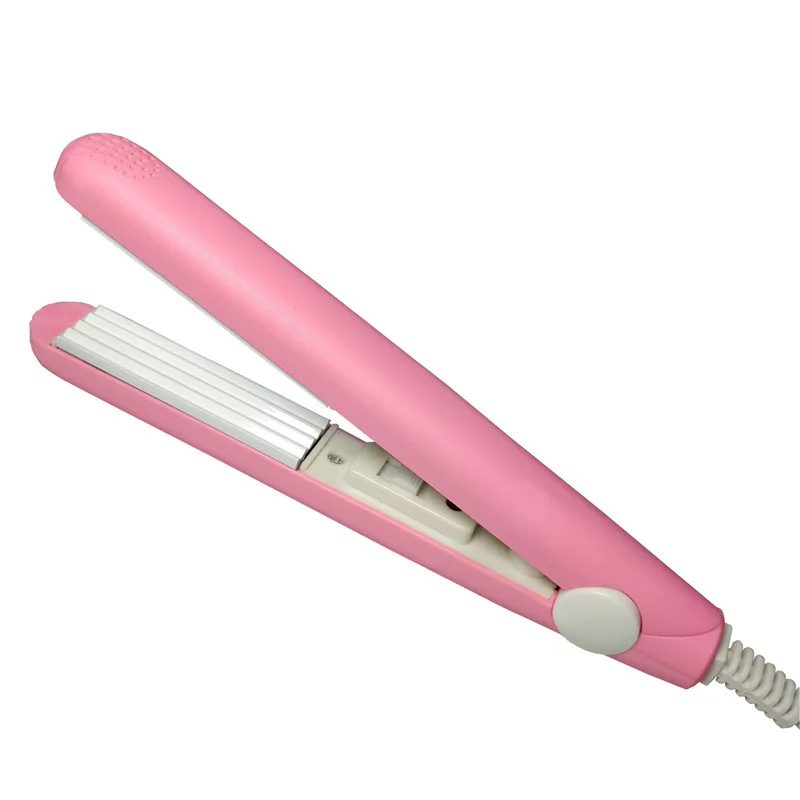 Mini ceramic corn hot straightening small electric plywood straight iron corn clip bang splint