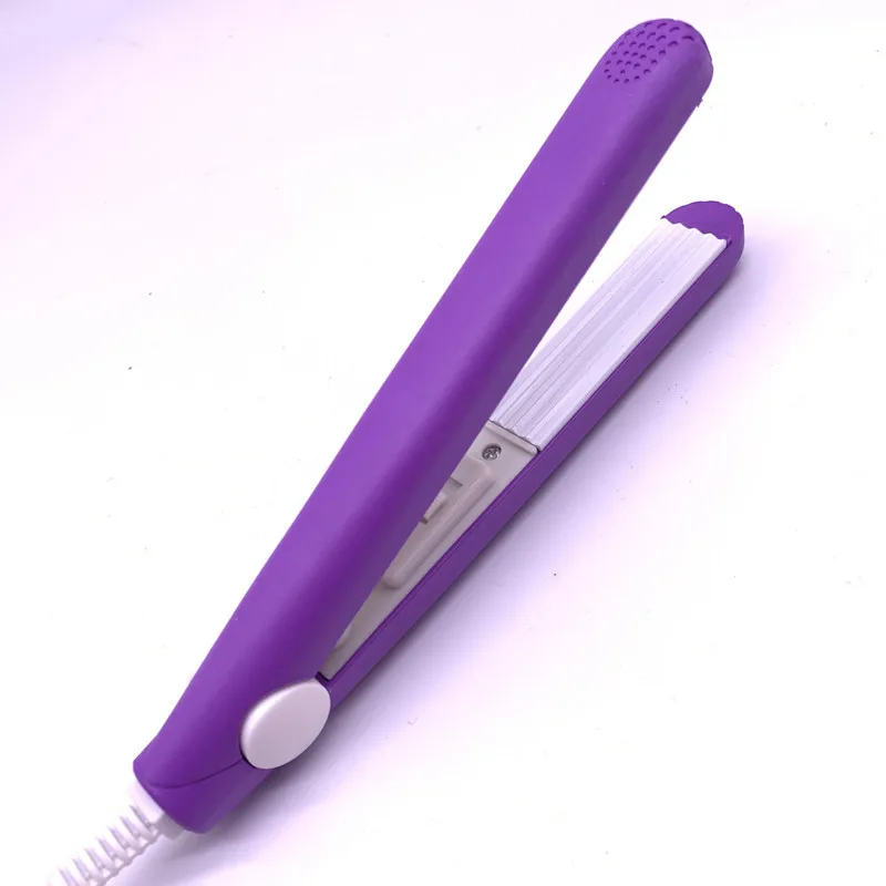 Mini ceramic corn hot straightening small electric plywood straight iron corn clip bang splint