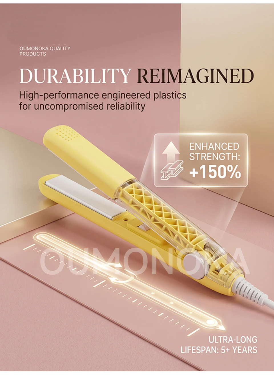 New Curling Iron Mini Hair Straightener Iron Ceramic Straightening Styling Tools Hair Curler Flat Iron Beard Straightener