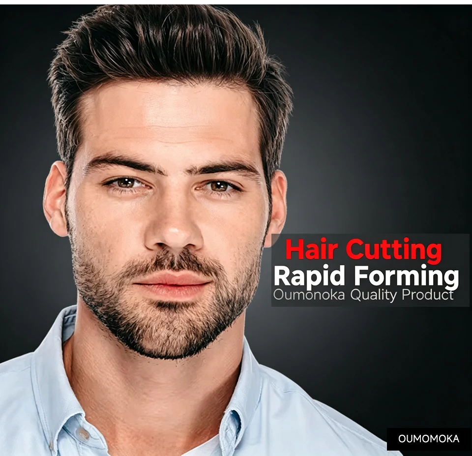 Professional  Carving Hair Clipper Hair Cutting Machine Barber Rechargeable Metal Haircut Machine Clipper for Men Hair Trimmer
