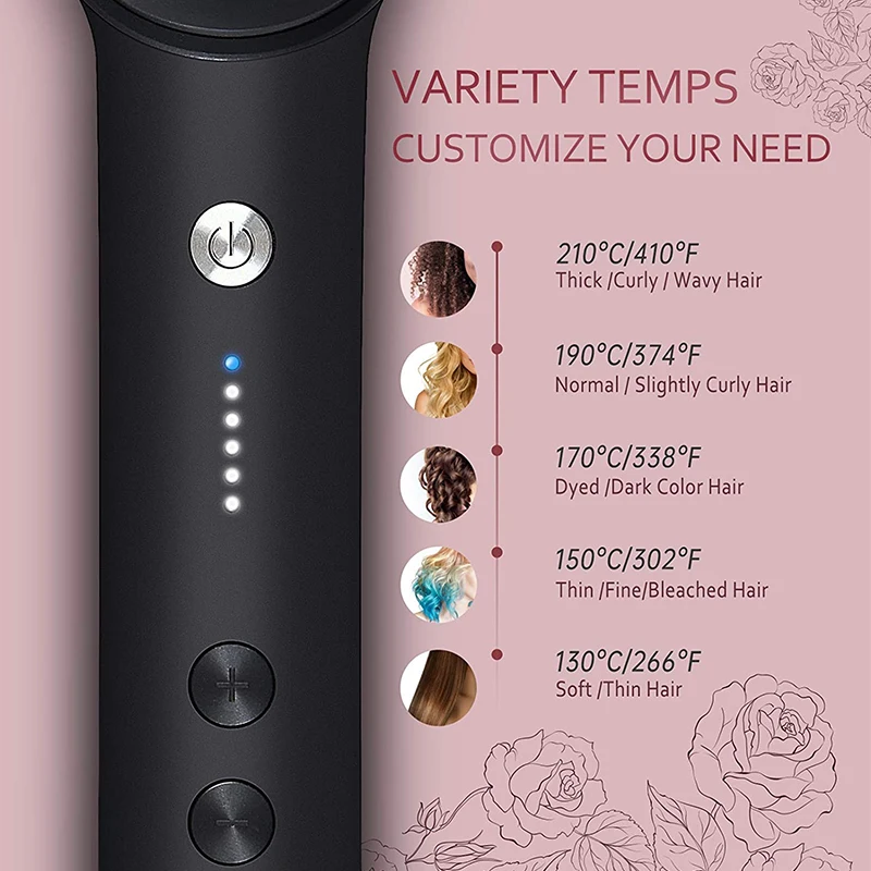 Trending Products 2024 Hair Dryer Comb Curling Irons Beauty Products for Women Hair Brushes Fast Heating Hair Straightener Comb