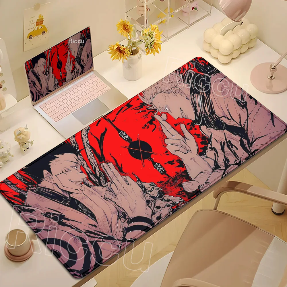 Anime Jujutsu Kaisen Mouse Pad Cool Gojo Satoru Large Gaming Mousepad Gamer Laptop Keyboard Mice Mat Computer 900×400mm Desk Mat