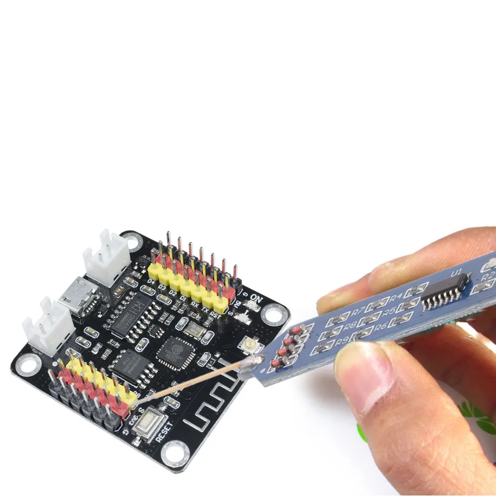 5V 3.3V Logic Tester Pen High Low Level Tester Digital Circuit Debugger Logic Pulser Analyzer Detecting Probe with Dupont Line