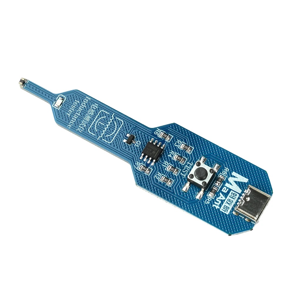 Inductance Tester Mainboard Coil Inductance Detector Tool Repair Electromagnetic Induction Quick Fault Check Type C Interface