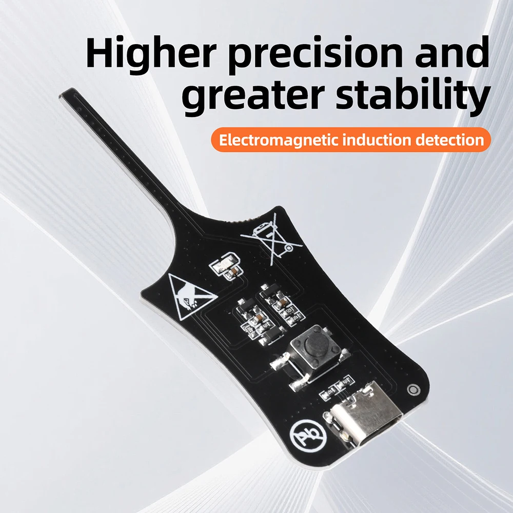 DC 5V Type C Capacitor Inductance Tester Electromagnetic Induction Detector Quick Fault Checking Tool for Mobile Phone Motherboa