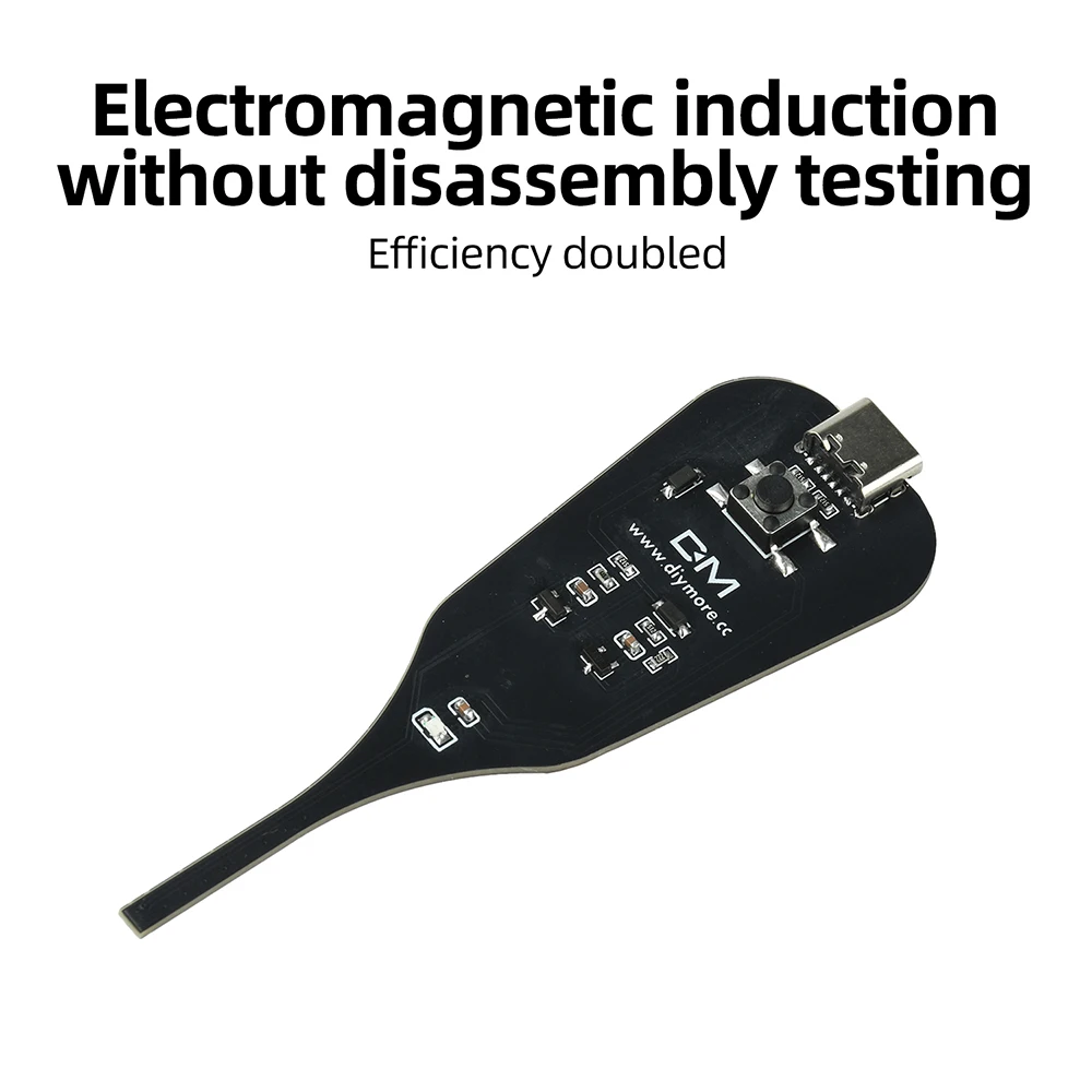 Type-C Inductance Detector PCB Coil Component Tester for Phone Motherboard Fault Detection Electromagnetic Induction Tester