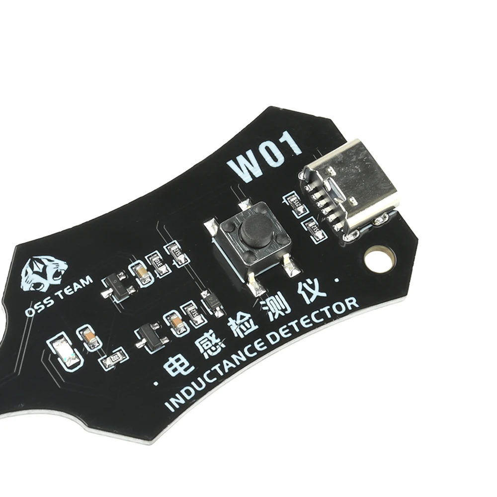 Smart Induction Tester Type-C Coil Tester for Motherboard Component Rapid Troubleshooting with Green Light Indicator