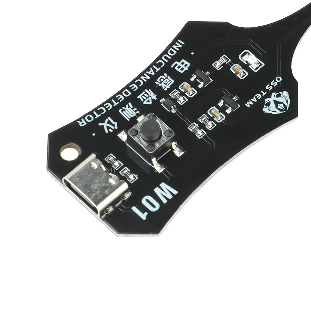 Smart Induction Tester Type-C Coil Tester for Motherboard Component Rapid Troubleshooting with Green Light Indicator