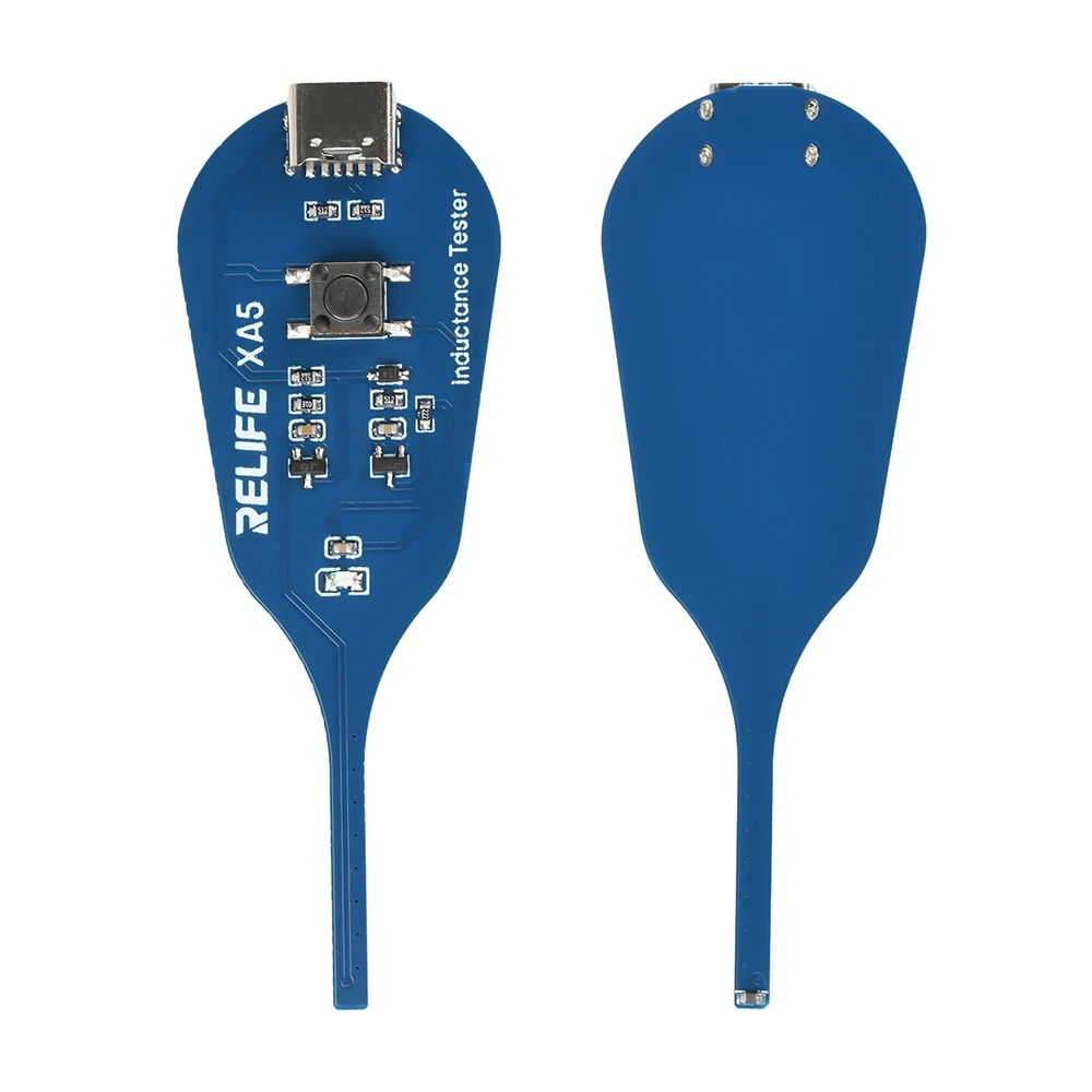 XA5 Inductance Tester Type-C Power for PC Repair Electromagnetic Induction Quick Fault Check Coil Tester Inductor Detector Tools