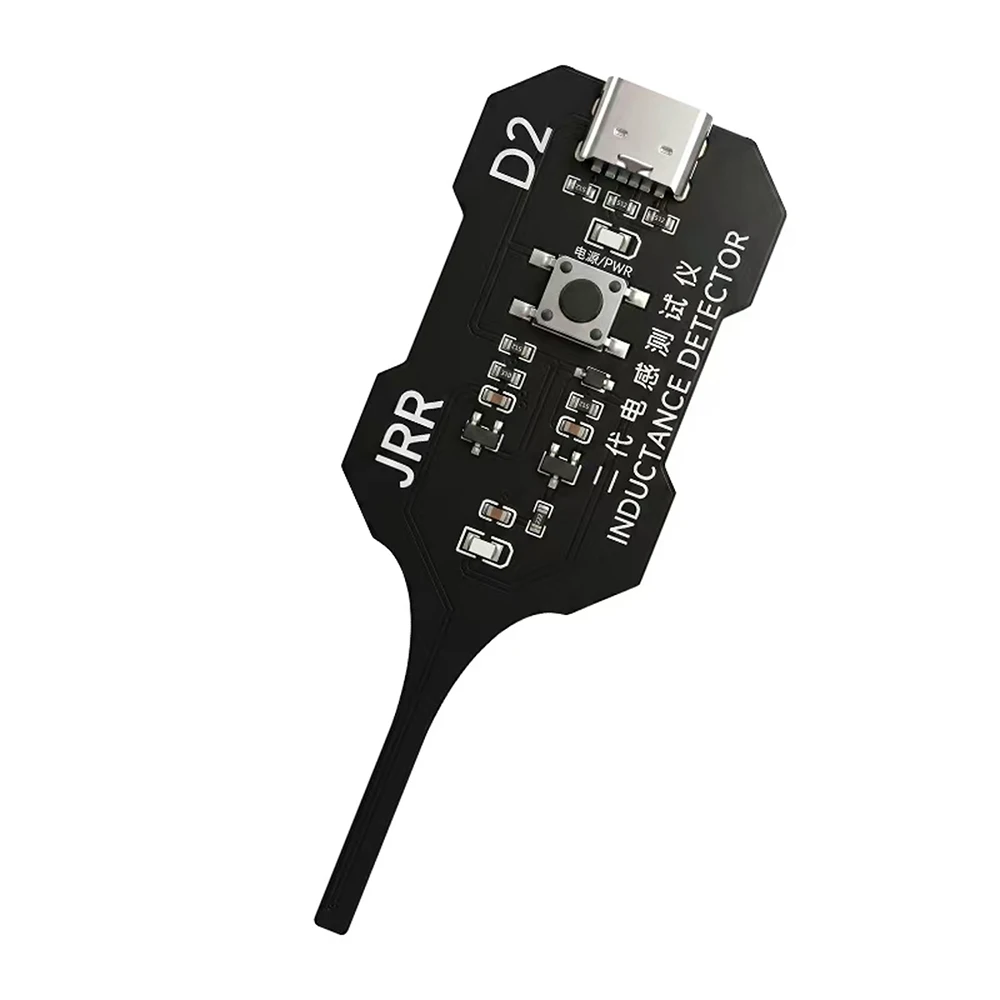 Upgraded D2 Inductance Tester Type-C Power LED Indicator for Electronic Motherboard Coil Repair & Troubleshooting