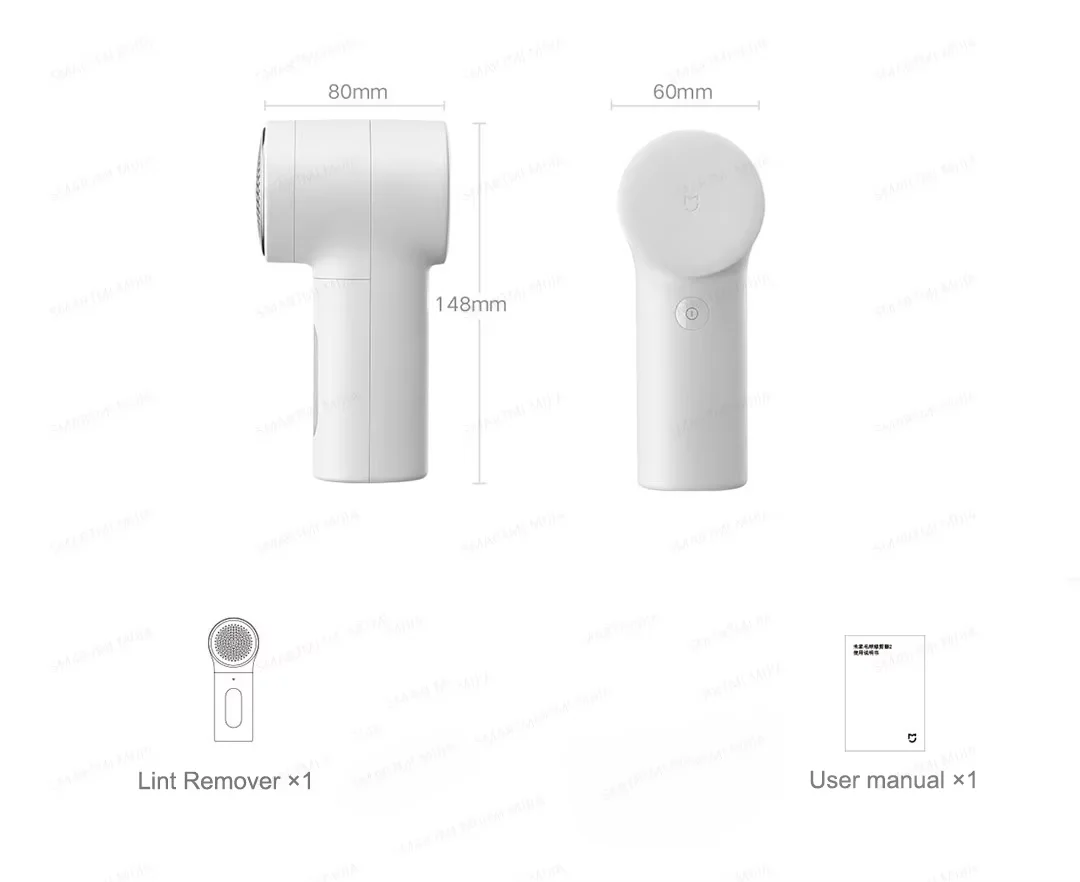MIJIA Lint Remover 2,Fabric Shaver Clothes,180min Battery,6-Blade Strong Suction,USB Rechargeable,Fluff Pellet Removers