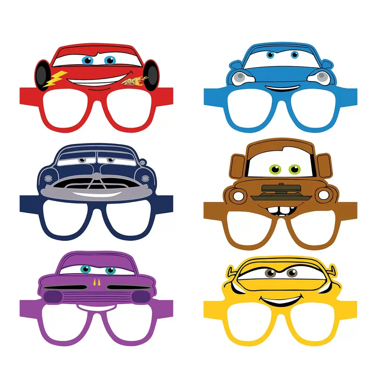 Car Theme Kids Birthday Party Favor Supplies Car Braclet Stamp Keychain Popcorn Box Party Decoration for Party Bag Goodie Bags
