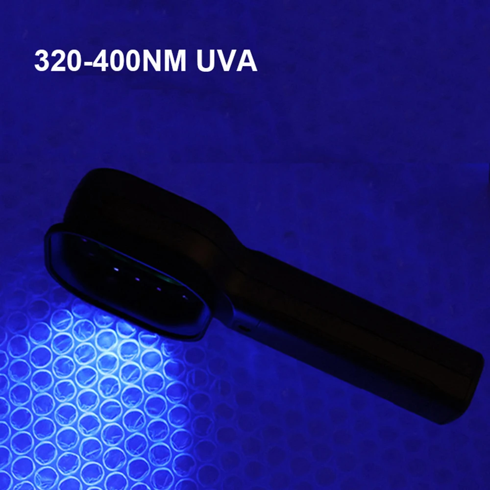 Handheld Wood Lamp for Pet Cat and Dog Skin Detection 365 Nanometer UV Irradiation Veterinary Equipment