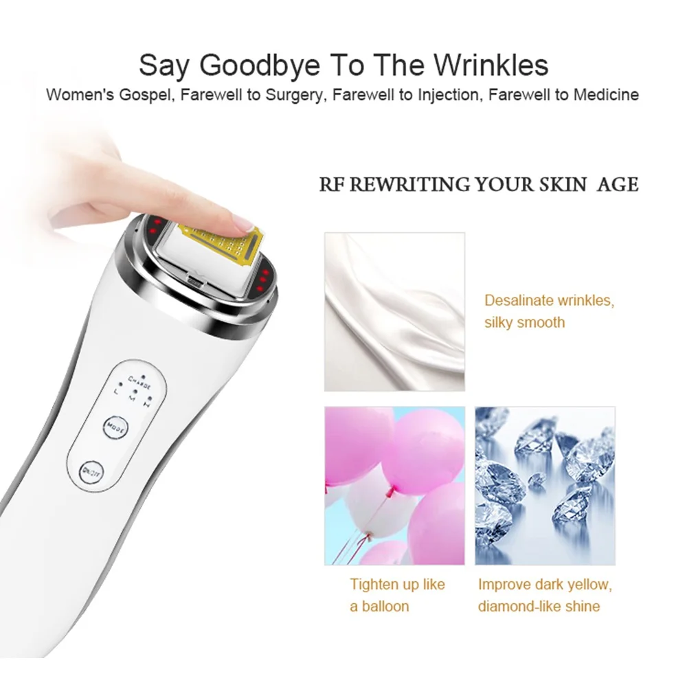 Face Lifting Machine Anti Aging Skin Tightening Beauty Device Facial Anti Wrinkle Face Firming Eyes Neck Wrinkle Remover