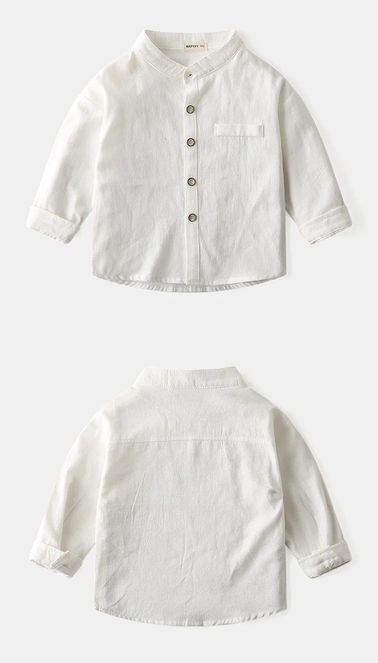 Spring Autumn Kids Baby Boys Cotton Clothes Shirt Toddler Girls Long Sleeve Tee Clothing Children Top Children 2 3 4 5 6 Years