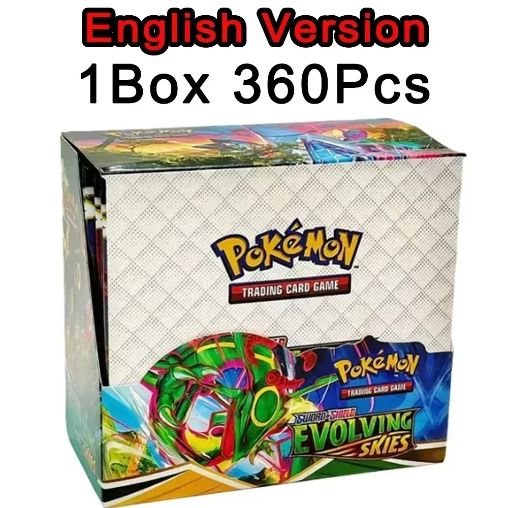 36style 360Pcs Pokemon Card English PERFECT ORDER VIOLE 151 MEGA EVOLUTION Evolutions HIDDEN FATES Booster Box Collectible