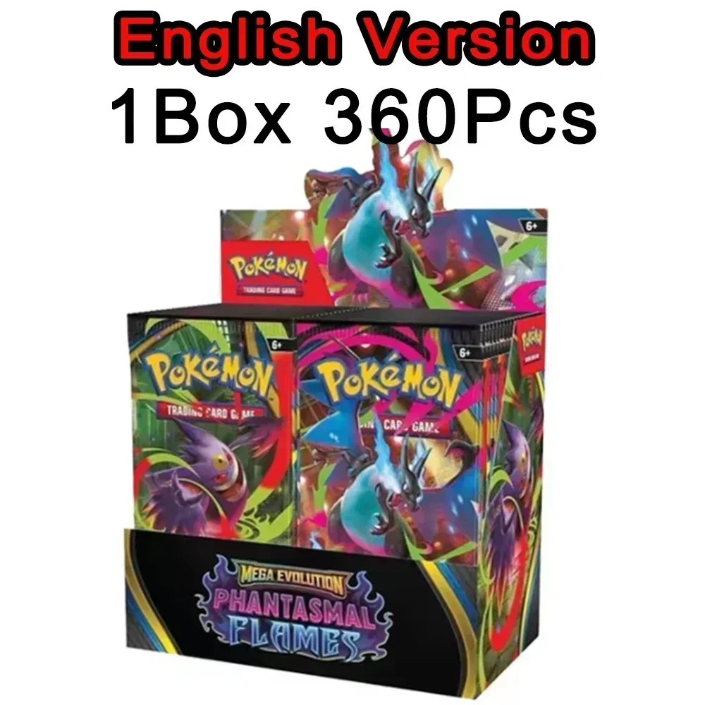 36style 360Pcs Pokemon Card English PERFECT ORDER VIOLE 151 MEGA EVOLUTION Evolutions HIDDEN FATES Booster Box Collectible