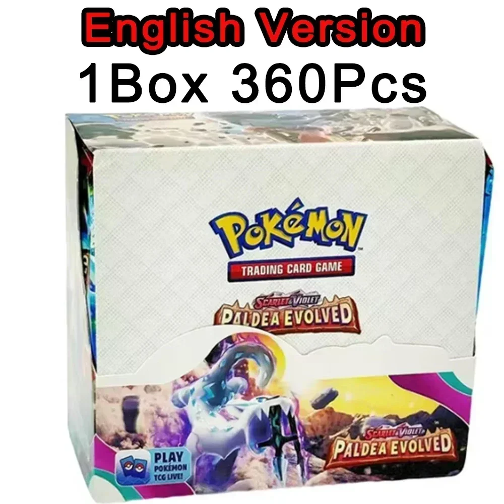 36style 360Pcs Pokemon Card English PERFECT ORDER VIOLE 151 MEGA EVOLUTION Evolutions HIDDEN FATES Booster Box Collectible