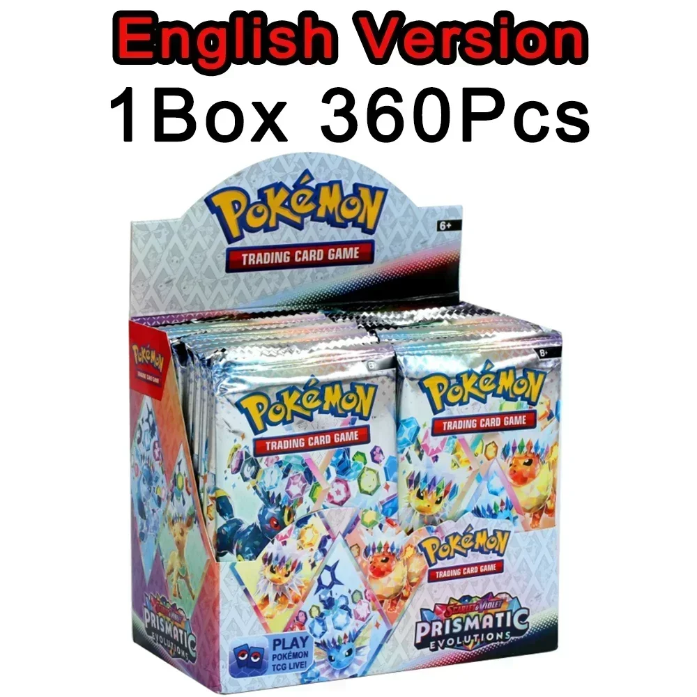 36style 360Pcs Pokemon Card English PERFECT ORDER VIOLE 151 MEGA EVOLUTION Evolutions HIDDEN FATES Booster Box Collectible
