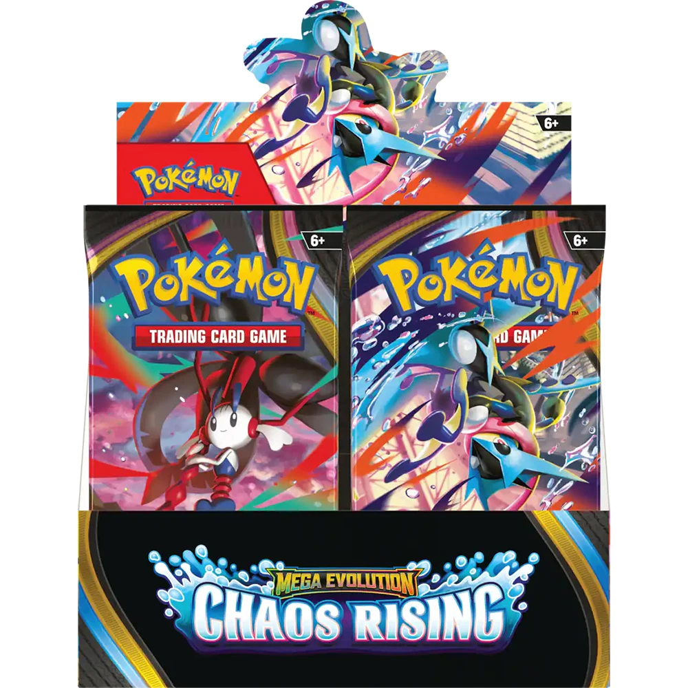 Pokémon Cards Chaos Rising Booster Box 36 Packs 360 Cards English TCG Collectible Trading Card Game Toys for Kids Gift