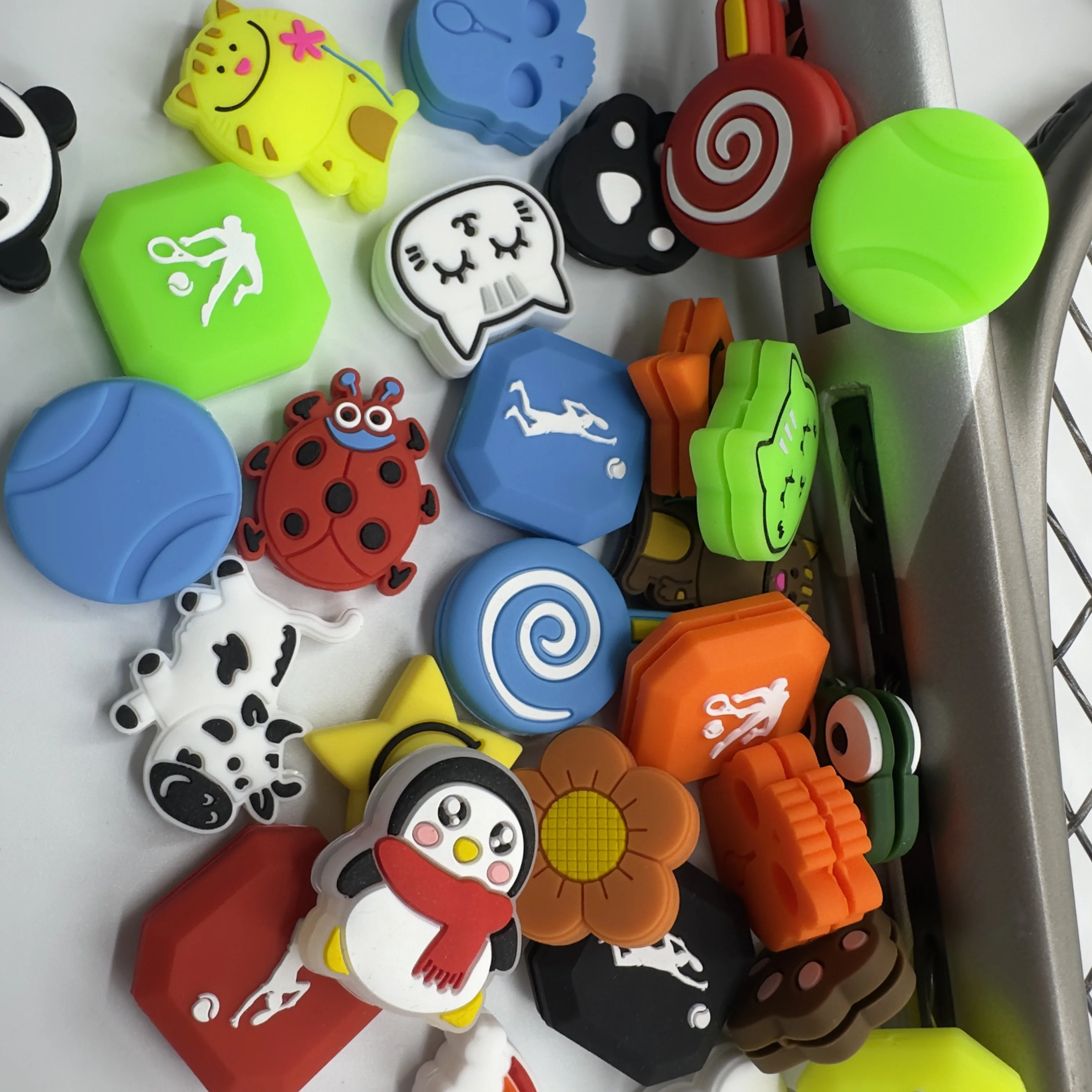 100pcs/lot Mixed styles vibration dampeners/tennis racket/tennis racquet