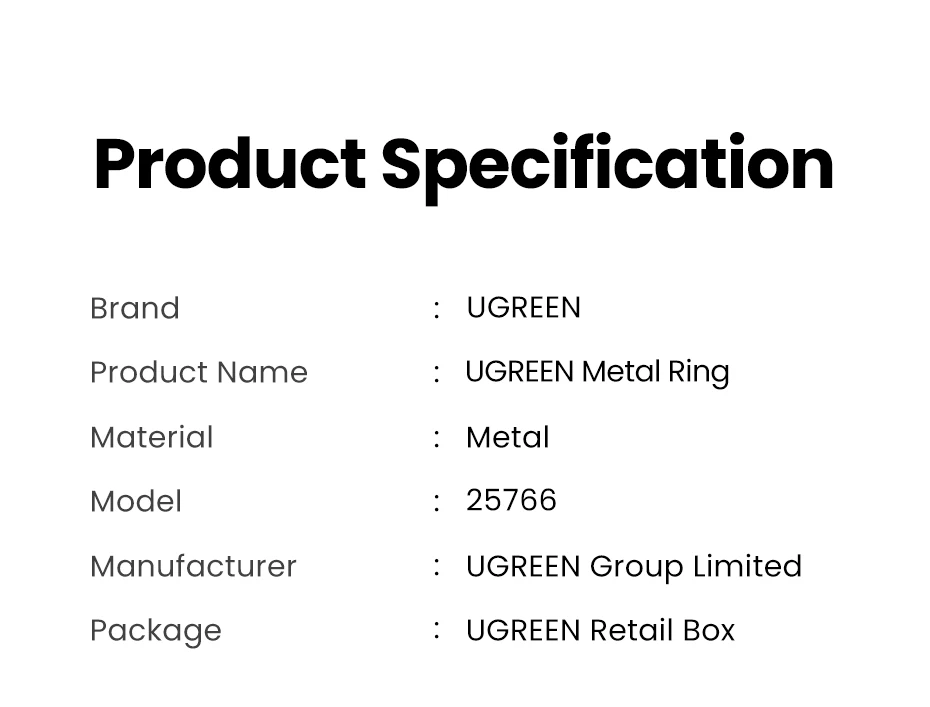 UGREEN Magnetic Metal Ring for Magsafe iPhone 16 15 14 Pro Android Phones Plate Sticker Rings For Magsafe Wireless Charger Stand