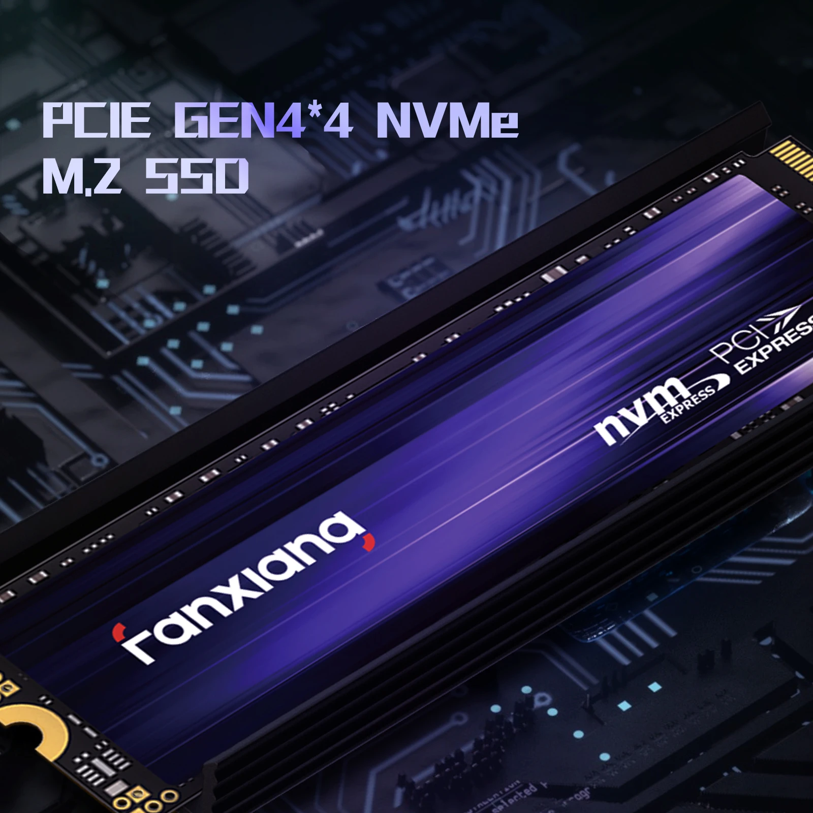 Fanxiang S880 M.2 SSD 1TB 2TB 4TB 7300MB/s PCIe4.0x4 M.2 NVMe SSD Drive 2280 Size Internal Solid State Drive For PS5 Laptop PC