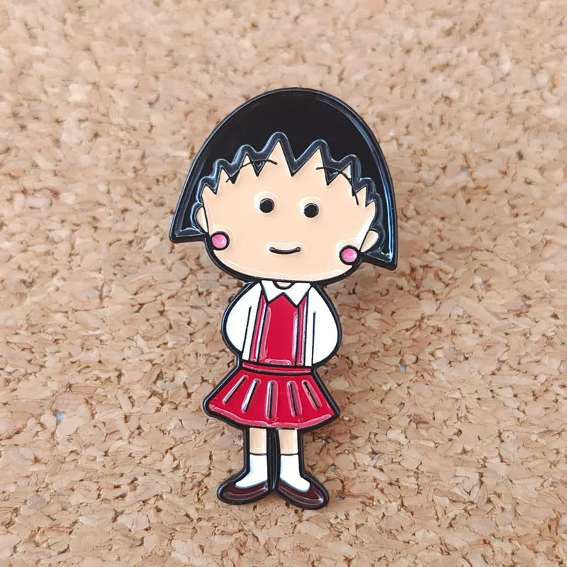 Beautiful Girl Enamel Pins Comic Movies Metal Badges Lapel Pins Brooches Women Men Jewelry Accessories For Gifts