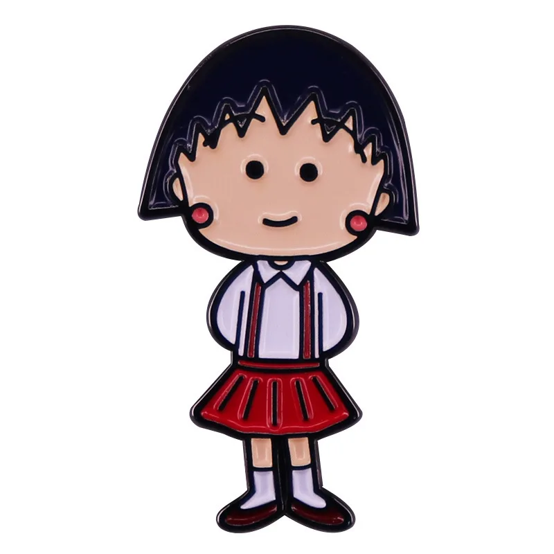 Beautiful Girl Enamel Pins Comic Movies Metal Badges Lapel Pins Brooches Women Men Jewelry Accessories For Gifts