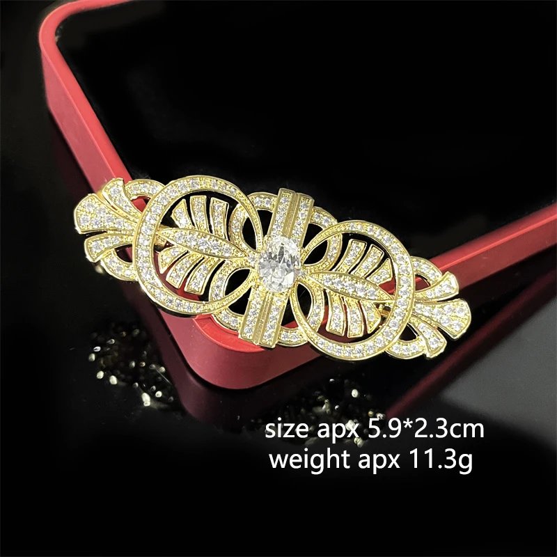 Vintage High-end Palace Style Brooch Men's Collar Clip Buckle Dual-purpose Broche Pearl Removable Pins Luxury Clothing Corsage